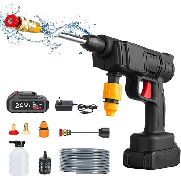PISTOLA DE AGUA HIDROLAVADORA 48 V y 24v MD 12113